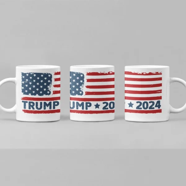 Mug Trump 2024 Flag