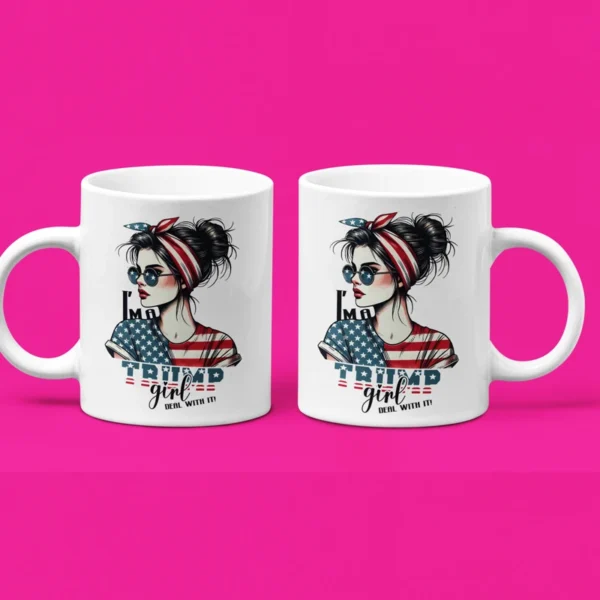 Mug Trump and Girls