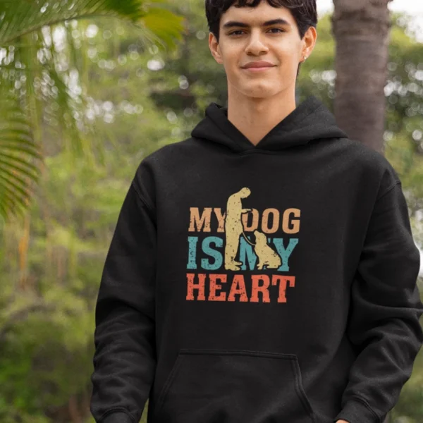 Hoodie My DOG is my Heart - Image 2