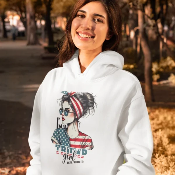 Hoodie Trump and Girls