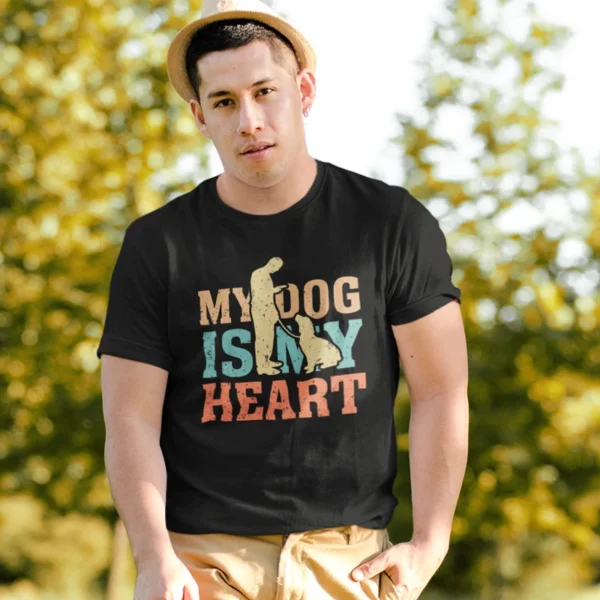 Tshirt My DOG is my Heart - Image 3