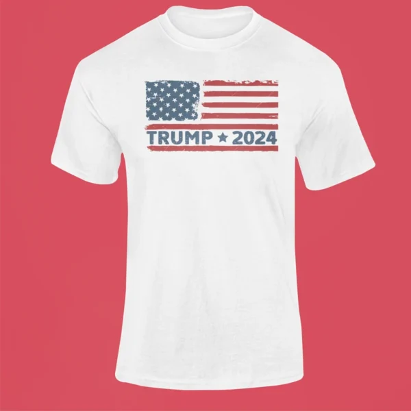 Tshirt Trump 2024 Flag - Image 4