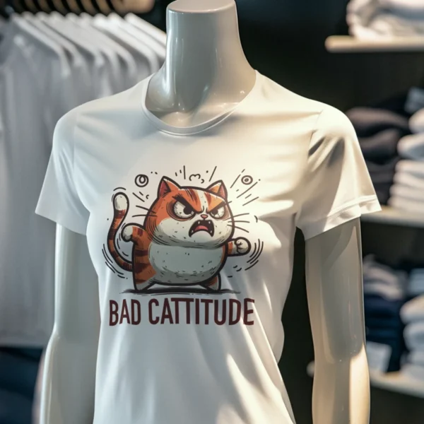 TShirt bad Cattitude