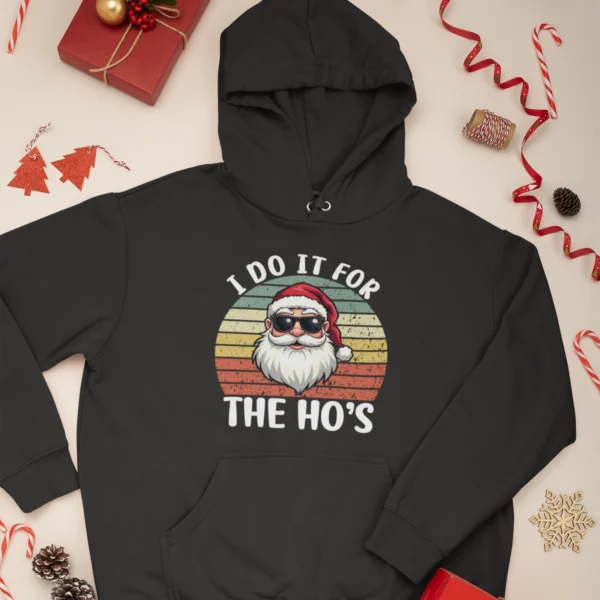 Cool Santa Retro hoodie