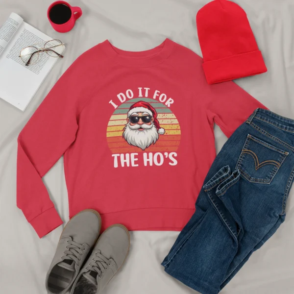 Cool Santa Retro Sweatshirt