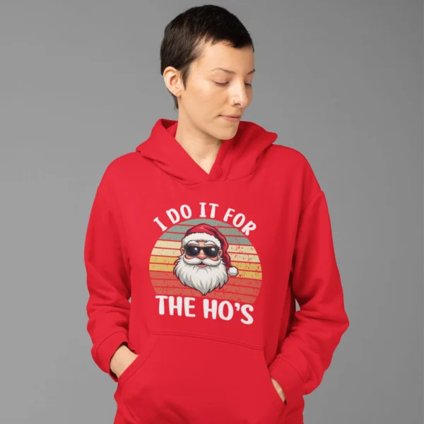 Cool Santa Retro hoodie