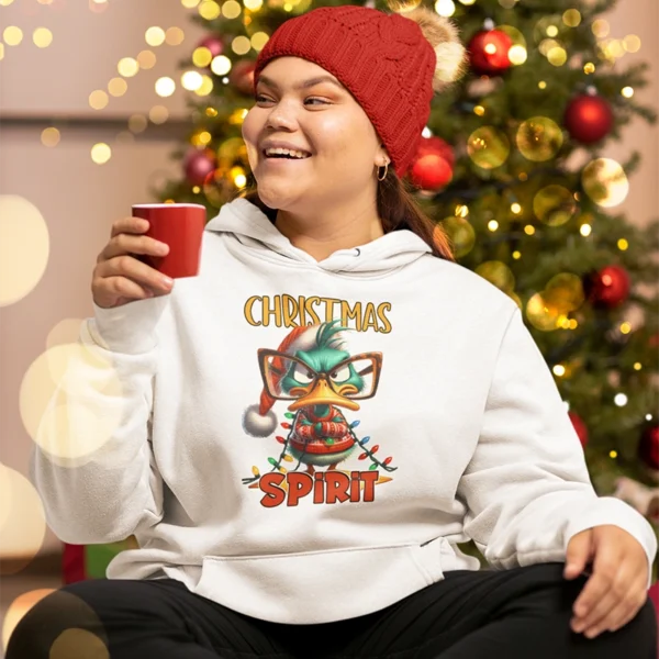 Funny Christmas Hoodie, Christmas hoodie, Ugly Christmas Sweater Party - Image 4