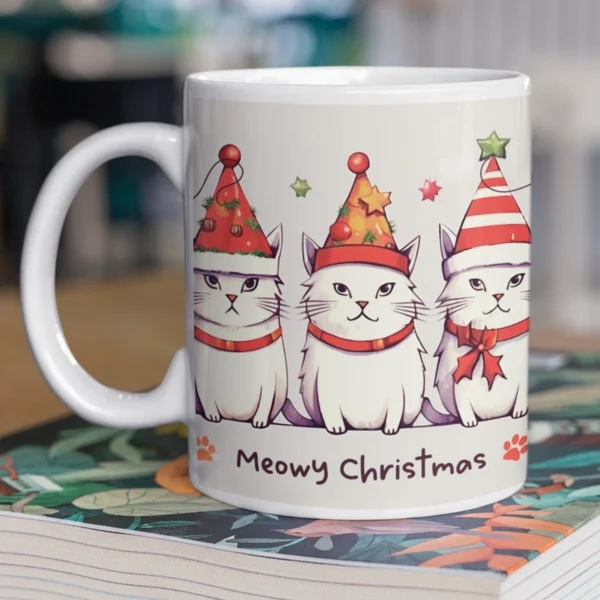 11 oz Mug with Holiday Design